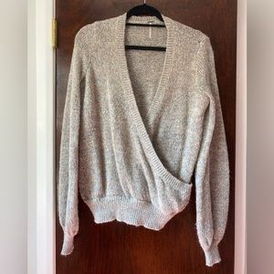Free People Gray Sweater, XS